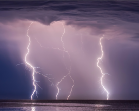 Lightning bolts,Sv.Ivan,Croatia