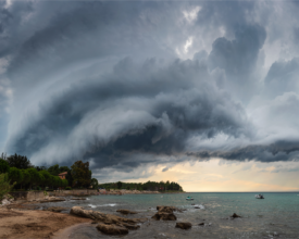 Shelf cloud,Bašanija