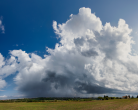 Arrival of the storm