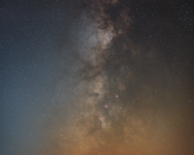 Milky way core