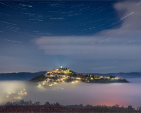 Motovun star trails