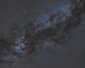 Milky Way Cygnus region