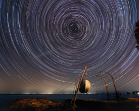Startrails in Savudrija