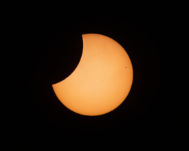 Partial solar eclipse 2022